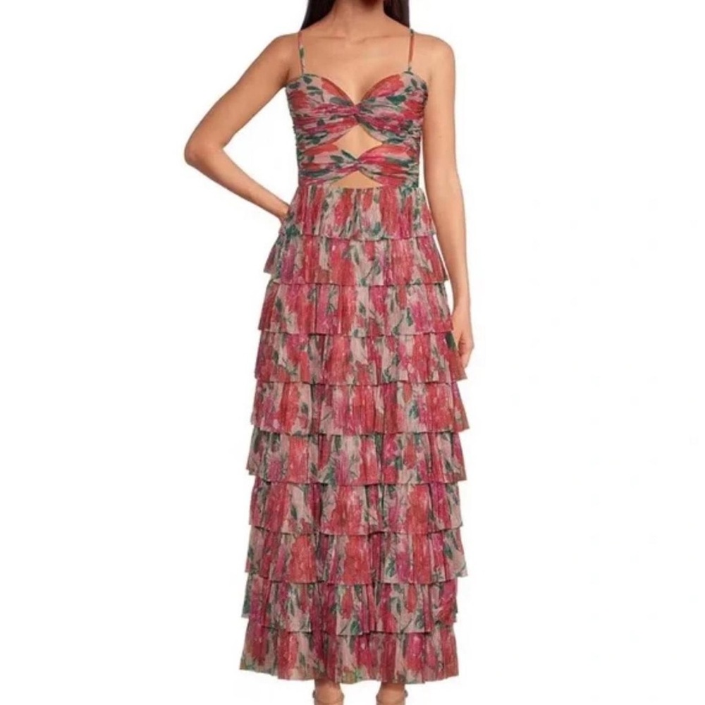 Gianni Bini Floral Sundress Sleeveless Cocktail